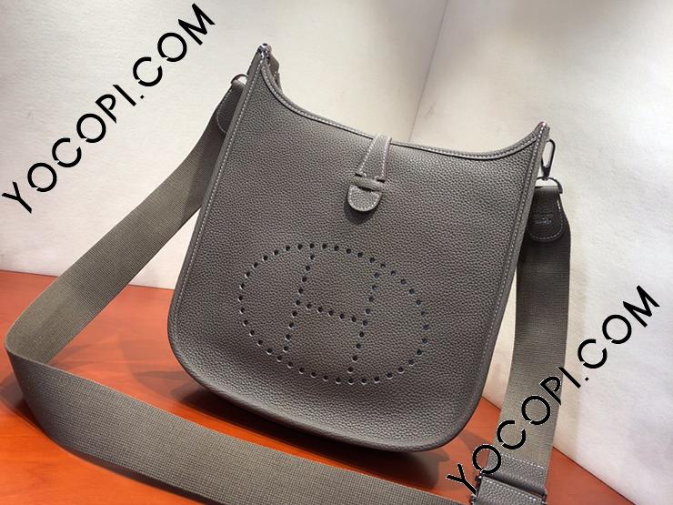 スーパーコピーエルメス エヴリンPM エトゥープ EVELYNE MM