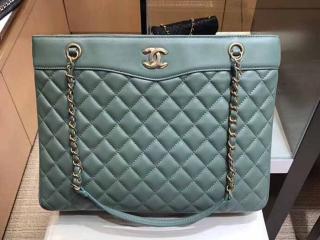 【A57030 Y07659 35880】 CHANEL シャネル バッグ スーパーコピー ラージ ショッピング バッグ ラムスキン＆ゴールドメタル レディース トートバッグ 3色可選択