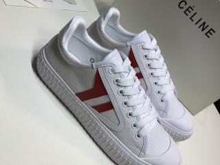 セール！CELINE プリムソールレースアップスニーカー キャンバス 【レディース・メンズ用】
