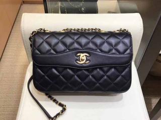 【A57028 Y07659 94305】 CHANEL シャネル バッグ スーパーコピー マトラッセ ラムスキン レディース チェーンショルダーバッグ 3色可選択 ブラック