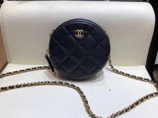 【A70657 Y04059 C3906】 CHANEL シャネル バッグ コピー クラシック チェーンクラッチ ラムスキン レディース ショルダーバッグ ブラック