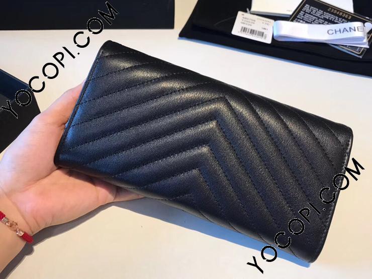 シャネル 楽天市場】シャネル 長財布 CHANEL フラップ マトラッセ ココ