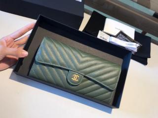 シャネル　長財布　ヴィンテージ　ゴールド ゴールド（金色）系 CHANEL(シャネル) 長財布(レディース