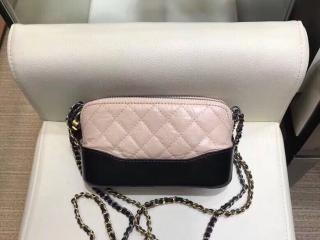 【A94505 Y61477 C0204】 CHANEL'S GABRIELLE ガブリエル ドゥ シャネル バッグ コピー チェーンクラッチ メタリック クランプル カーフスキン レディース ショルダーバッグ 2色可選択 ベージュ&ブラッ