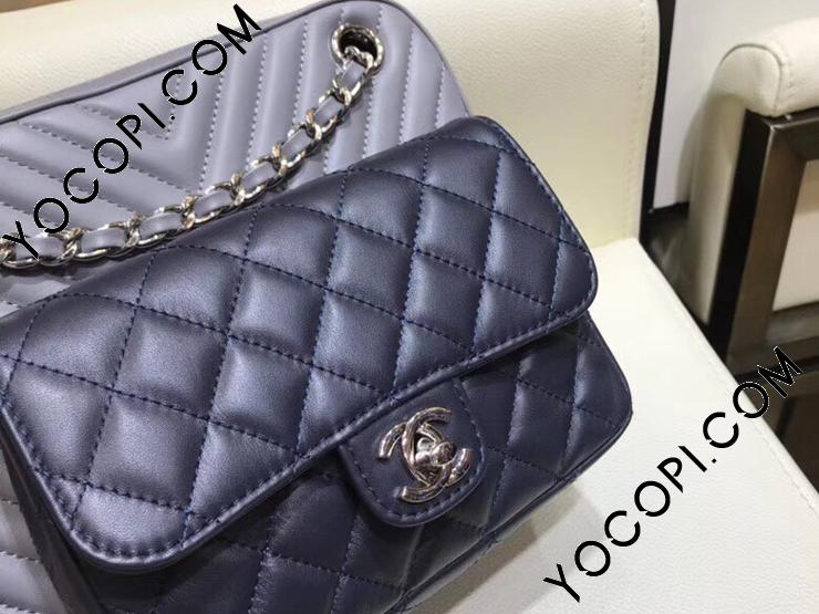 シャネル ヴァニティバッグ カーフィアスキン 定番☆》CHANEL 2.55ハンドバック エイジドカーフスキン (CHANEL