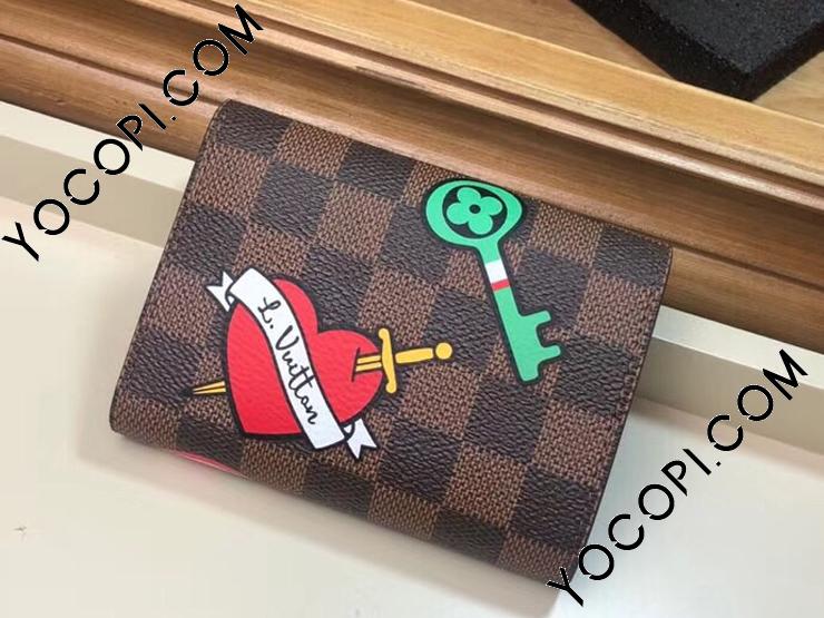 LOUIS VUITTON ダミエ エベヌ 三つ折り財布 楽天市場】【財布