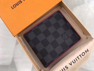 【N63260】 LOUIS VUITTON ルイヴィトン ダミエ・グラフィット 財布 コピー ポルトフォイユ・ミュルティプル メンズ 二つ折り財布