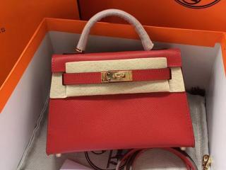 HERMES Kelly 2 mini エルメス バッグ スーパーコピー ケリー2 ミニ ハンドバッグ レディース ショルダーバッグ 10色可選択 【kelly21906】
