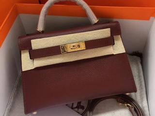 HERMES Kelly 2 mini エルメス バッグ スーパーコピー ケリー2 ミニ ハンドバッグ レディース ショルダーバッグ 10色可選択 【kelly21909】
