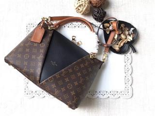 【M43948】 LOUIS VUITTON ルイヴィトン モノグラム バッグ スーパーコピー Vトート MM トートバッグ ヴィトン レディース ショルダーバッグ 3色可選択 ノワール