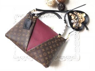 【M43949】 LOUIS VUITTON ルイヴィトン モノグラム バッグ コピー Vトート MM トートバッグ ヴィトン レディース ショルダーバッグ 3色可選択 ボルドー