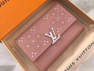 【M62658】 LOUIS VUITTON ルイヴィトン トリヨン 財布 スーパーコピー ポルトフォイユ・カプシーヌ コンパクト ヴィトン レディース 三つ折り財布 2色可選択 マグノリア
