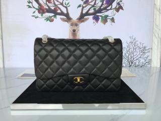 【A58600 V0680 0301】 CHANEL シャネル バッグ スーパーコピー クラシック ラージ ハンドバッグ ラムレザー レディース ショルダーバッグ 2色可選択
