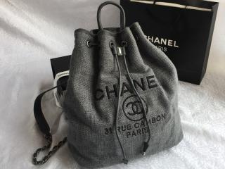 【A93787 V3035 35133】 CHANEL シャネル バッグ スーパーコピー 2018 Cruise キャンバス&カーフスキン レディース バックパック 5色可選択