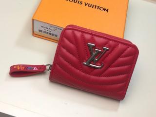 【M63790】 LOUIS VUITTON ルイ･ヴィトン 財布 スーパーコピー ニューウェーブ ジプト･コンパクト･ウォレット レディース 二つ折り財布 3色可選択 レッド