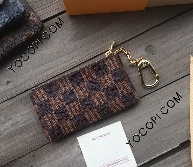 N62658】 ルイヴィトン ダミエ・エベヌ 財布 コピー 「LOUIS VUITTON