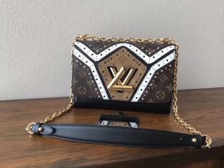 【M44214】 LOUIS VUITTON ルイヴィトン モノグラム バッグ コピー 2017年秋冬 ツイスト MM ヴィトン レディース ショルダーバッグ