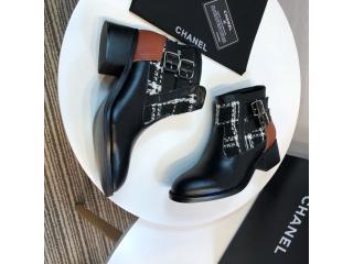 chanelブーツ シャネル ショートブーツ