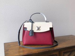 【M52431】 LOUIS VUITTON ルイヴィトン バッグ コピー ロックミー・エヴァー ハンドバッグ レディース ショルダーバッグ 4色可選択 Lie De Vin Etain Creme