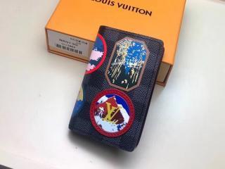 【N60130】 LOUIS VUITTON ルイヴィトン ダミエ･グラフィット 財布 コピー オーガナイザー・ドゥ ポッシュ メンズ 二つ折り財布