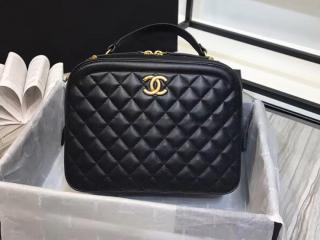 【A57906 Y83940 94305】 CHANEL シャネル バッグ スーパーコピー ヴァニティー ケース カーフスキン レディース ショルダーバッグ 3色可選択 ブラック