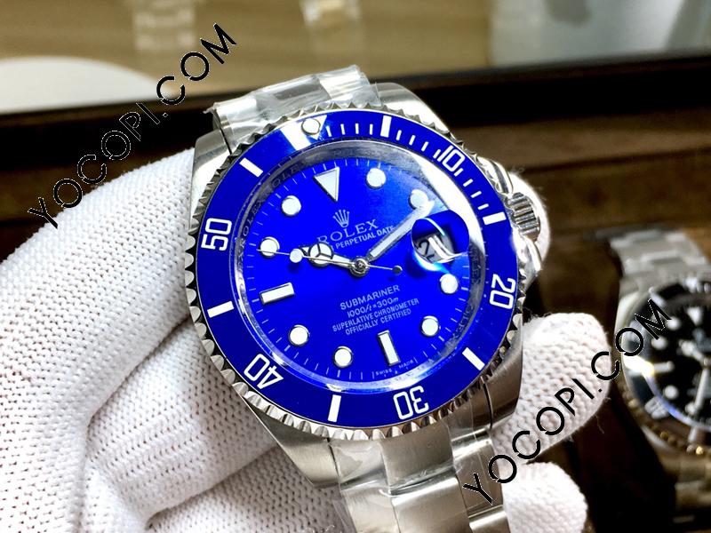 ROLEX SUBMARINER 青文字盤 掛け時計 ROLEX SUBMARINER 青文字盤 掛け時計 Premium サブマリーナーブルー