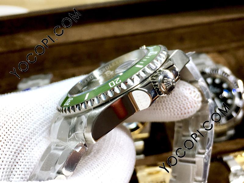 Rolex サブマリーナ デイト 116610 LV グリーン 38mm 316L鋼