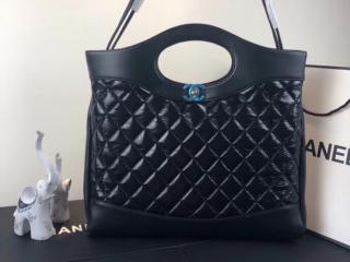 【A57977 Y84002 94305】 シャネル バッグ スーパーコピー 18/19年秋冬 CHANEL 31 ラージ ショッピング バッグ カーフスキン & クランプル カーフスキン レディース ハンドバッグ