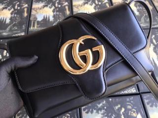 【550129 0V10G 1000】 GUCCI グッチ アリー バッグ コピー Arli スモール レディース ショルダーバッグ 4色可選択 ブラック レザー