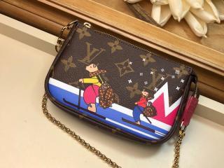 【M67769】 LOUIS VUITTON ルイヴィトン モノグラム 財布 コピー ミニポシェット アクセソワール レディース財布