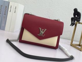 【M52441】 LOUIS VUITTON ルイヴィトン カーフ バッグ スーパーコピー マイロックミー BB レディース ショルダーバッグ 7色可選択 Lie De Vin Etain Creme