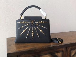 【M52395】 LOUIS VUITTON ルイヴィトン バッグ コピー カプシーヌ PM ハンドバッグ レディース ショルダーバッグ 2色可選択 ノワール