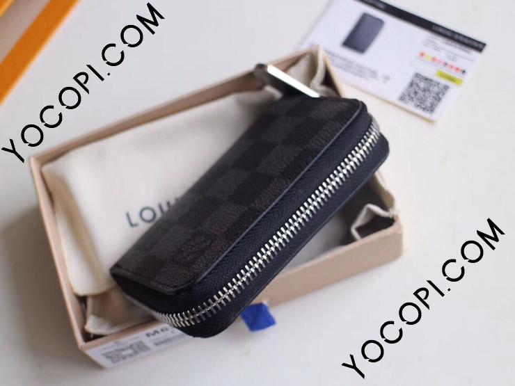 ☆未使用品級☆ ルイヴィトン　パース　ラウンドファスナー　ダミエ　ブラック 楽天市場】ダミエ ラウンドファスナーの通販