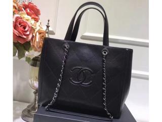 【A57890 Y83858 94305】 CHANEL シャネル バッグ コピー 2018/19年秋冬 プレコレクション ラージ ショッピング バッグ レディース ショルダーバッグ