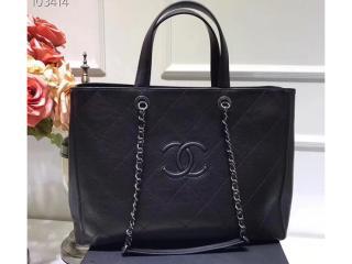 【A57891 Y83858 94305】 CHANEL シャネル バッグ スーパーコピー 2018/19年秋冬 プレコレクション ラージ ショッピング バッグ レディース ショルダーバッグ