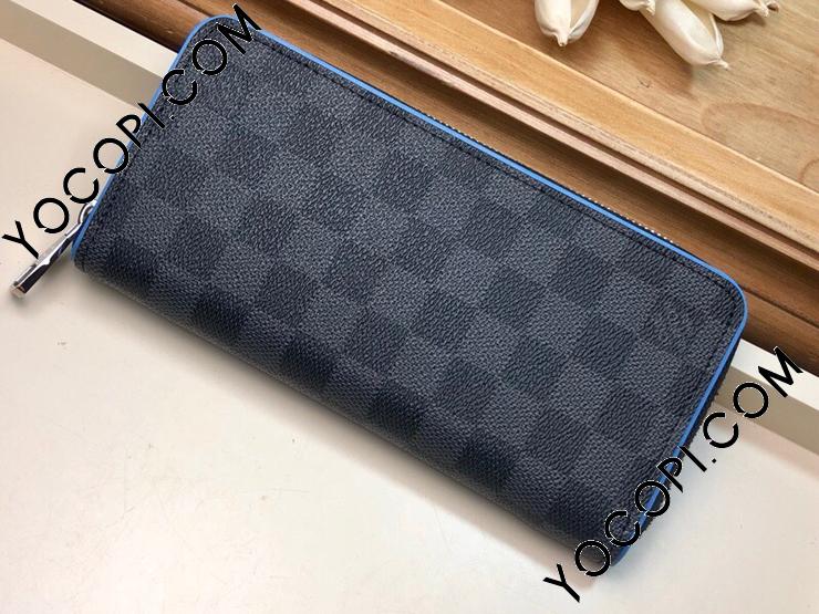 N64436】 LOUIS VUITTON ルイヴィトン ダミエ・グラフィット 長財布 