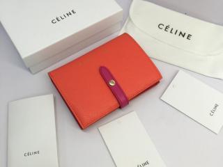 【strap0182】 CELINE Strap セリーヌ ストラップ 財布 コピー ミディアム ストラップウォレット 二つ折り財布 8色可選択