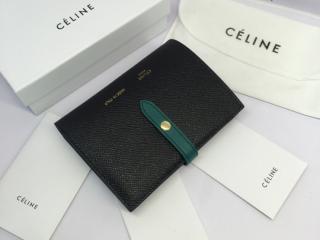 CELINE ストラップウォレット ミディアム 二つ折り ブラック 箱