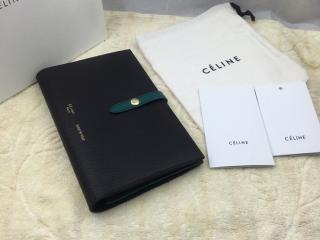 【strap0192】 CELINE Strap セリーヌ ストラップ 財布 コピー ストラップウォレット 二つ折り財布 12色可選択