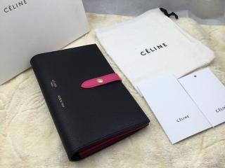 【strap0201】 CELINE Strap セリーヌ ストラップ 財布 スーパーコピー ストラップウォレット 二つ折り財布 12色可選択