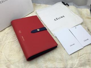 【strap0202】 CELINE Strap セリーヌ ストラップ 財布 コピー ストラップウォレット 二つ折り財布 12色可選択
