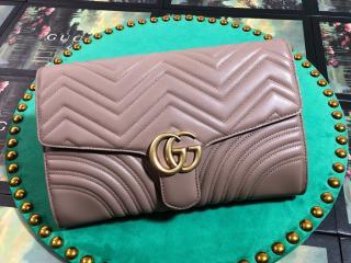 【498079 DTDIT 5729】 GUCCI グッチ GGマーモント バッグ コピー GG Marmont レディース クラッチバッグ 9色可選択 ダステイピンク