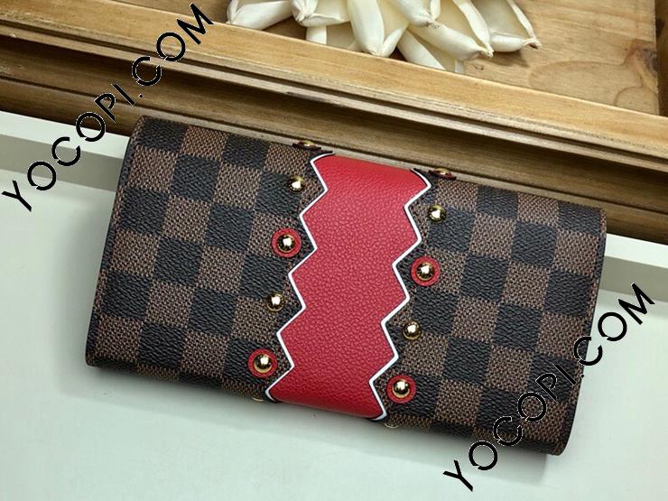 良品 ルイヴィトン ダミエ エベヌ ポルトフォイユ システィナ 財布 ブラウン 良品 ルイヴィトン ダミエ エベヌ ポルトフォイユ システィナ 財布