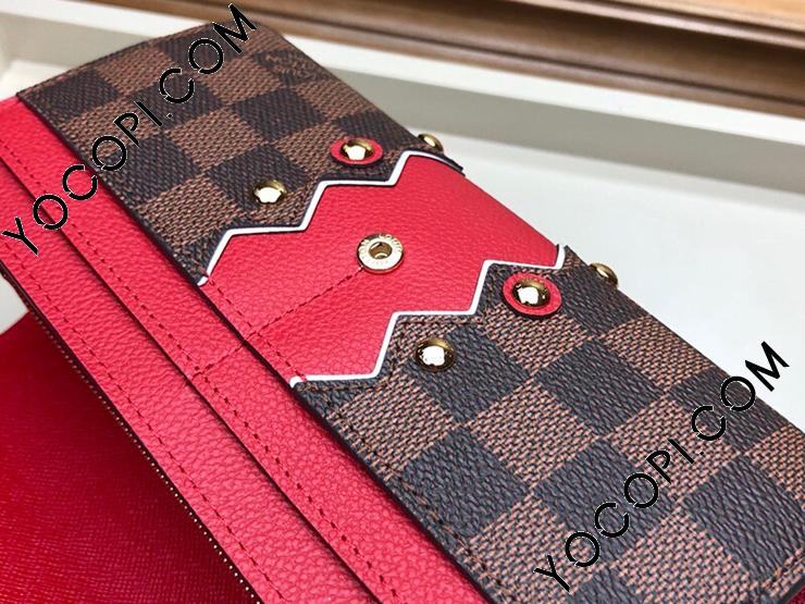 N60151】 LOUIS VUITTON ルイヴィトン ダミエ・エベヌ 長財布