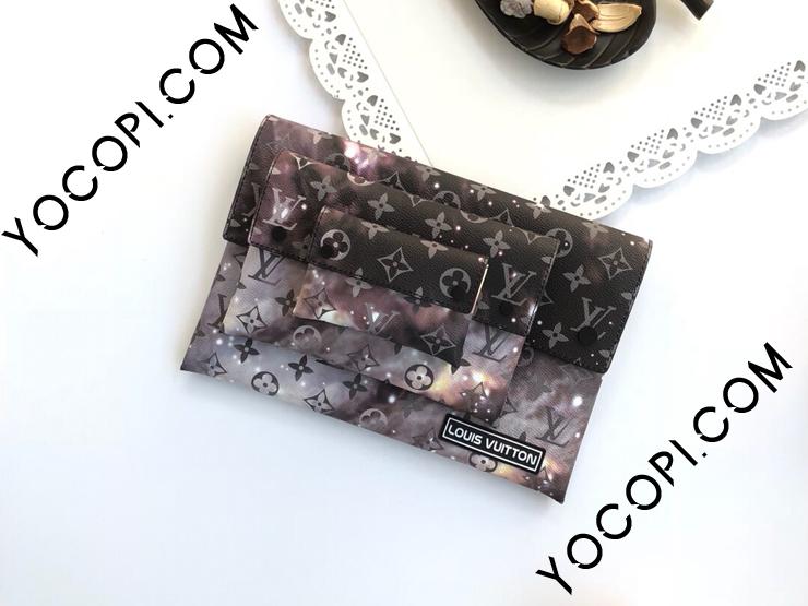 ルイヴィトン ギャラクシー・アルファトリプルポーチ M44177【Bランク  