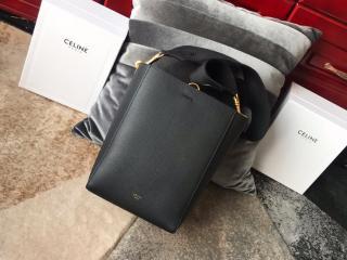 【178303AH4.38NO】 CELINE セリーヌ サングル バッグ コピー Sangle バケット スモール / ソフトグレインドカーフスキン レディース ショルダーバッグ 3色可選択