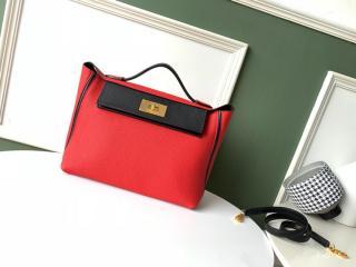 【H242416】 HERMES エルメス バッグ スーパーコピー 24/24-29 Toga牛革 ハンドバッグ レディース ショルダーバッグ 8色可選択