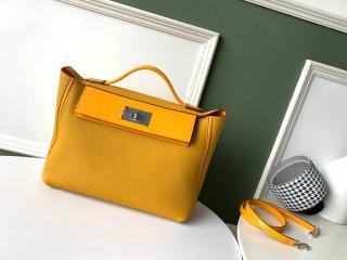 【H242418】 HERMES エルメス バッグ スーパーコピー 24/24-29 Toga牛革 ハンドバッグ レディース ショルダーバッグ 8色可選択