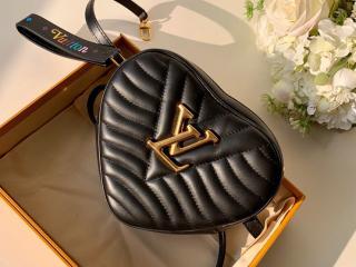 【M52796】 LOUIS VUITTON ルイヴィトン スムースカーフ バッグ スーパーコピー ルイ・ヴィトン ニューウェーブ ハート・バッグ レディース ハンドバッグ 2色可選択 ノワール