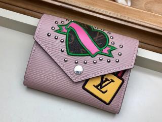 【M63325】 LOUIS VUITTON ルイヴィトン エピ 財布 スーパーコピー ヴィクトリーヌ・ウォレット レディース 三つ折り財布 ローズバレリーヌ